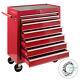 Arebos Outil Chariot 7 Tiroirs Mobile Atelier Chariot Rouge