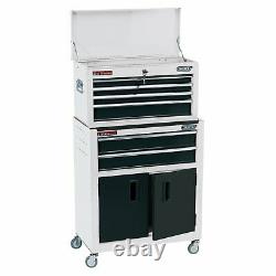 Armoire À Rouleaux Et Coffre À Outils Draper, 6 Tiroirs, 24, Blanc 19576