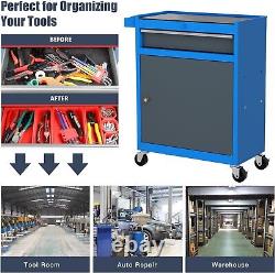 Armoire à outils AIRAJ avec 7 tiroirs et 8 boîtes de rangement pour pièces
