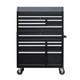 Armoire &agrave; Outils Charlie 42 En Acier Inoxydable &agrave; 12 Tiroirs