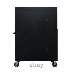 Armoire à outils Charlie 42 en acier inoxydable à 12 tiroirs
