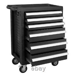 Armoire à outils à 6 tiroirs Sealey avec boîte de rangement pour garage et kit d'outils de 188 pièces à roulement à billes