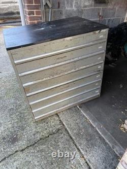 Armoire à outils à 7 tiroirs pour atelier, tour CNC et fraiseuse