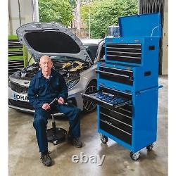 Armoire à outils à rouleaux Draper, 7 tiroirs, 26, bleu 15040