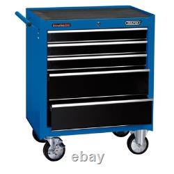 Armoire à outils à roulettes Draper 14978, 5 tiroirs, 26, bleue