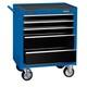 Armoire &agrave; Outils &agrave; Roulettes Draper 14978, 5 Tiroirs, 26, Bleue