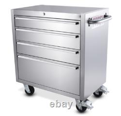 Armoire à outils en acier inoxydable de 30 pouces avec 8 tiroirs