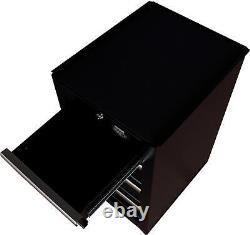 Armoire à outils latérale noire à 4 tiroirs Halfords Advanced NEUVE