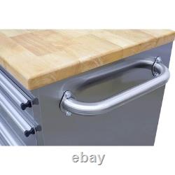 Armoire à outils mobile Sealey en acier inoxydable à 4 tiroirs AP4804SS