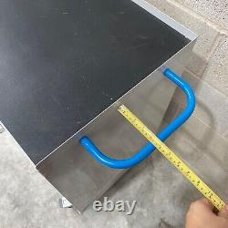 Armoire à outils mobile avec 6 tiroirs et placard sur roues Boîte de rangement d'outils