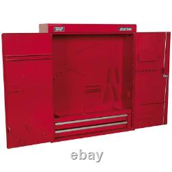 Armoire à outils murale à 2 tiroirs verrouillable RED de 750 x 225 x 890 mm