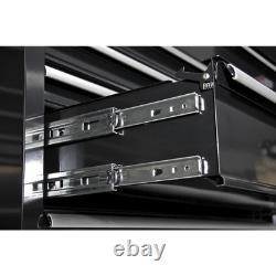 Armoire à outils roulante Rollcab Boîte de rangement 675 mm, 6 tiroirs, noire, PTB67506 B