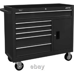 Armoire à outils roulante Sealey American Pro à 6 tiroirs noire