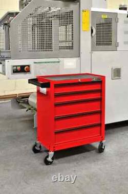 Armoire à outils sur roulettes Hilka et coffre à outils à 8 tiroirs pour garage et rangement	   <br/> 