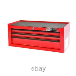 Armoire à outils sur roulettes Hilka et coffre à outils à 8 tiroirs pour garage et rangement <br/>
	