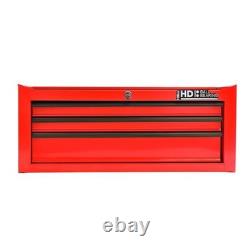 Armoire à outils sur roulettes Hilka et coffre à outils à 8 tiroirs pour garage et rangement <br/>
  