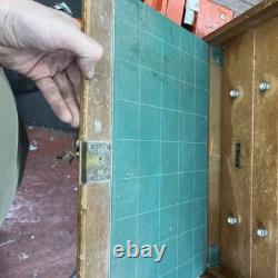 Armoire à outils vintage Union pour ingénieurs avec 8 tiroirs 	<br/>
 