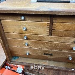 Armoire à outils vintage Union pour ingénieurs avec 8 tiroirs
	 <br/> 
 