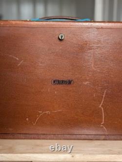 Armoire-coffre vintage à 7 tiroirs pour outillage Union Engineers