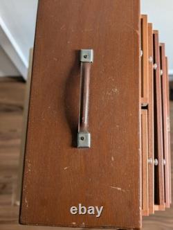 Armoire-coffre vintage à 7 tiroirs pour outillage Union Engineers