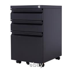 Armoire de bureau à domicile avec tiroirs de rangement verrouillables pour outils