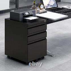 Armoire de bureau à domicile avec tiroirs de rangement verrouillables pour outils