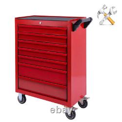 Armoire de rangement d'outils pour garage, caisson de 7 tiroirs, boîte, chariot d'atelier mécanique, Rollcab