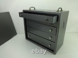Armoire de rangement en métal à 5 tiroirs verrouillable pour outils, artisanat, loisirs, ingénierie vintage