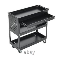 Armoire de rangement en métal pour outils murale, grande boîte à outils suspendue pour garage