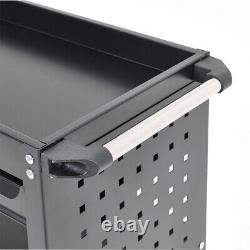 Armoire de rangement en métal pour outils murale, grande boîte à outils suspendue pour garage