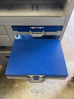 Armoire de rangement pour fourgon robuste 5 tiroirs, 2 tiroirs à outils, étagères