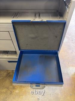 Armoire de rangement pour fourgon robuste 5 tiroirs, 2 tiroirs à outils, étagères
