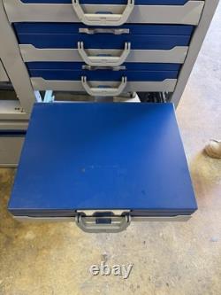 Armoire de rangement pour fourgon robuste 5 tiroirs, 2 tiroirs à outils, étagères