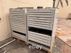 Armoire de rangement pour outils à tiroirs de 2 ateliers 100x70x140 cm