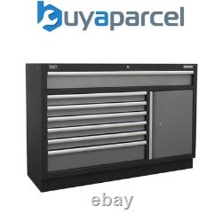 Armoire de sol modulaire Sealey APMS64 Superline PRO 7 tiroirs 1360 mm