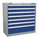 Armoire Industrielle Sealey 7 Tiroirs N&deg; De Pi&egrave;ce Api9007