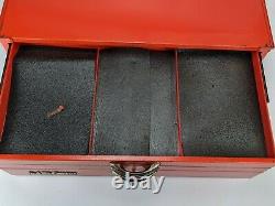 Boîte En Métal Et Cabinet C-23 Riser Middle 3-drawer Toolbox Vintage Mbcentury USA