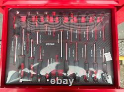 Boîte à outils Crytec avec outils 7 tiroirs Armoire à roulettes avec 250 pièces d'outils INCLUS