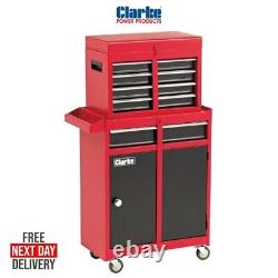 Boîte à outils à tiroirs Clarke Mechanics Portable Garage Work 5 et armoire à roulettes