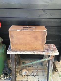 Boîte à tiroirs de collectionneur en bois Neslein Vintage pour outils d'ingénieur et de fabricant