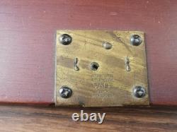 Boîte/armoire/coffre à outils en bois vintage avec 7 tiroirs pour ingénieurs/fabricants d'outils