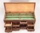 Cabinet D'horlogers Antique 1880 Coffre &Agrave; Outils Caisse Tiroir