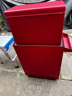 COSTWAY Coffre à outils roulant à 6 tiroirs pour garage sur roulettes rouge