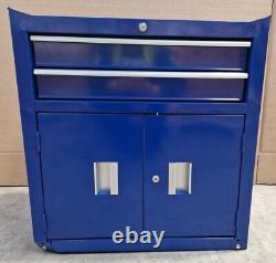 Cabinet à outils Halfords avec 6 tiroirs 681 x 1147 x 422 mm Bleu (Dommages d'angle) B+