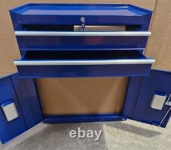 Cabinet à outils Halfords avec 6 tiroirs 681 x 1147 x 422 mm Bleu (Dommages d'angle) B+