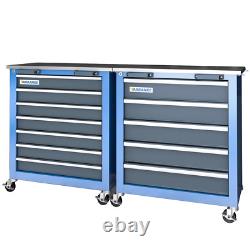 Cabinet à outils LARBANKE, coffre à outils à 7 tiroirs et coffre à outils à 5 tiroirs