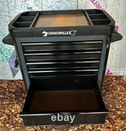 Cabinet à outils Stahlwille TTS93 avec 6 tiroirs et kit d'outils de 130 pièces EN ÉTAT IMPECCABLE