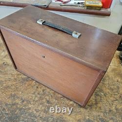 Cabinet à outils d'ingénieur Vintage Union 7 tiroirs sans clé