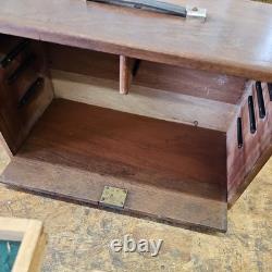 Cabinet à outils d'ingénieur Vintage Union 7 tiroirs sans clé