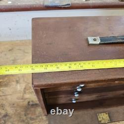Cabinet à outils d'ingénieur Vintage Union 7 tiroirs sans clé